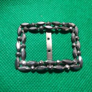 Antique French sash belt buckle